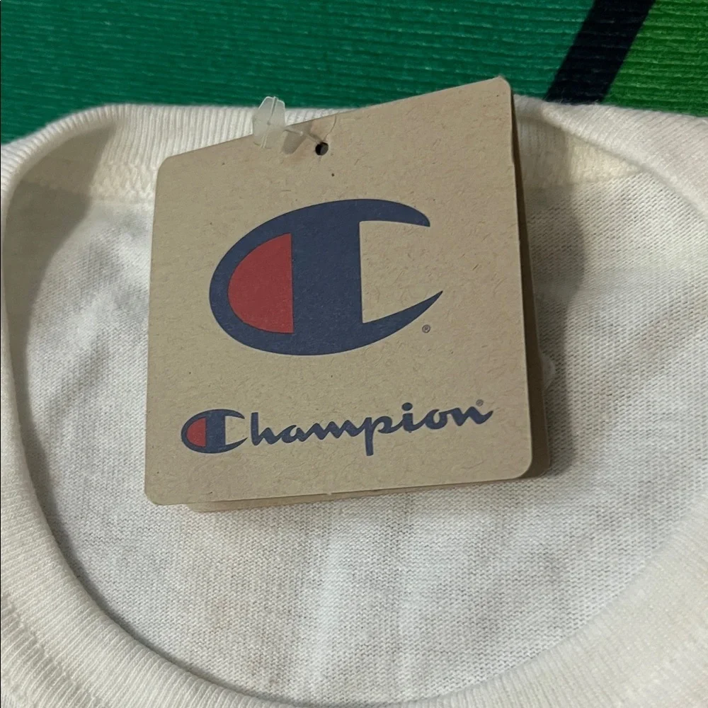 Champion Men's Classic White Tee - Picture 2 of 8